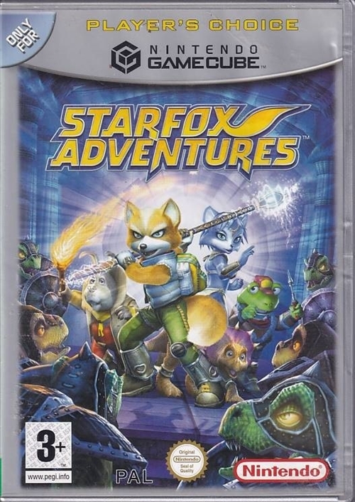 Starfox Adventures Players Choice - Nintendo GameCube (B Grade) (Used) (eng)